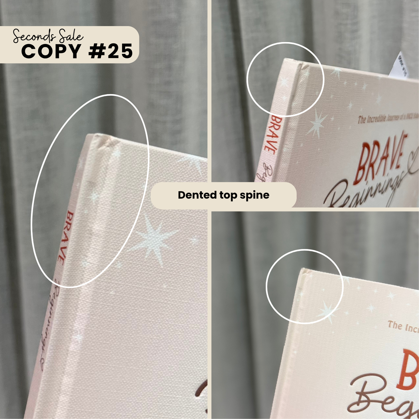 Brave Beginnings - SECONDS SALE (Imperfect Copies)